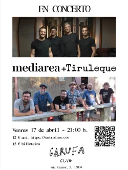 Imaxe para Mediarea e Tiruleque no Garufa Club