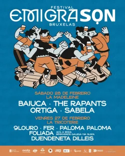 Imaxe para Foliada no Festival Emigrason