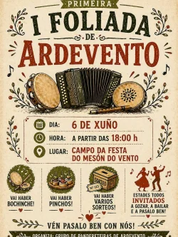 Imaxe para I Foliada Ardevento