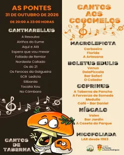 Imaxe para Cantos aos cogomelos