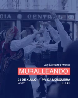 Imaxe para Cántigas e Frores en Muralleando