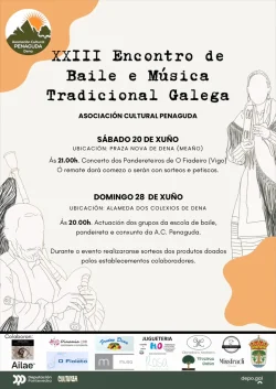 Imaxe para XXIII Encontro de baile e música tradicional galega Penaguda