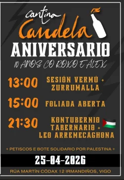 Imaxe para Foliada na cantina Candela