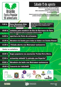 Imaxe para Foliada en Bronlle e festa popular