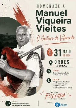 Imaxe para Homenaxe a Manuel Viqueira Vieites: o gaiteiro de Vilaverde