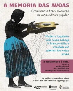 Imaxe para A memoria das avoas: creadoras e transmisoras da nosa cultura popular