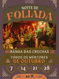 Imaxe para Foliada coa Banda das Crechas