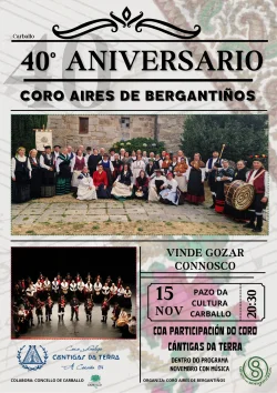 Imaxe para XL Aniversario do Coro Aires de Bergantiños