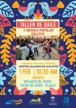 Imaxe para Obradoiro de baile galego e foliada nas Covas de Rojales