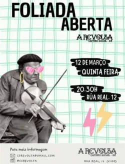 Imaxe para Foliada no centro social A Revolta