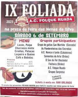 Imaxe para IX Foliada Folque Ruada