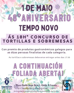 Imaxe para Foliada de aniversario Tempo Novo