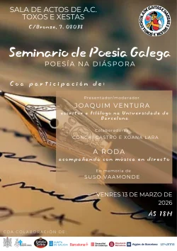 Imaxe para A Roda no Seminario de poesía na diáspora