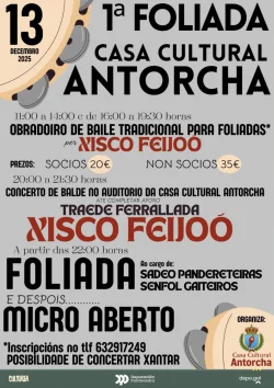 Imaxe para I Foliada Casa cultural Antorcha