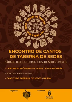 Imaxe para Encontro de cantos de taberna en Sedes