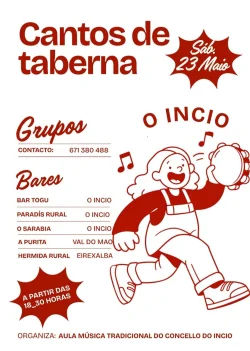 Imaxe para VI Cantos de taberna O Incio