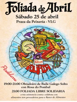 Imaxe para Foliada de abril na praza da Peixería