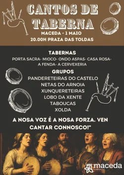 Imaxe para Cantos de taberna en Maceda