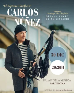 Imaxe para Carlos Núñez en Barcelona