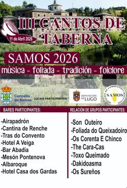 Imaxe para III Cantos de taberna en Samos