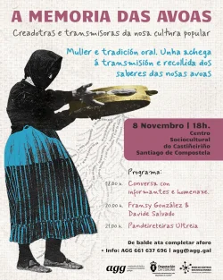 Imaxe para A memoria das avoas: creadoras e transmisoras da nosa cultura popular