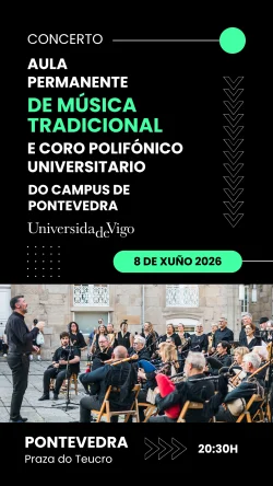 Imaxe para Concerto da Aula Permanente de Música Tradicional do Campus de Pontevedra