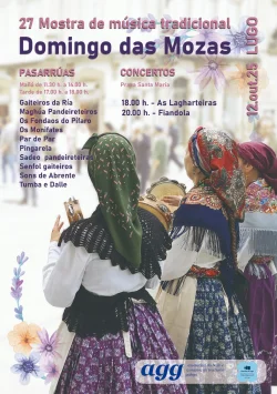 Imaxe para XXVII Mostra de música tradicional Domingo das Mozas