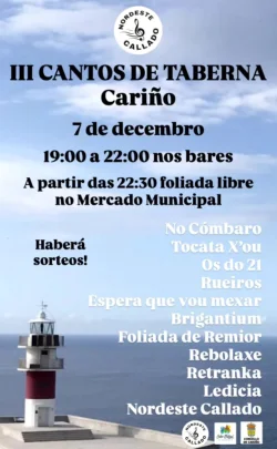 Imaxe para III Cantos de taberna en Cariño