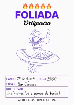 Imaxe para Foliada en Ortigueira