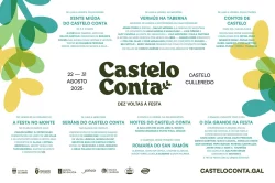 Imaxe para Castelo Conta: foliada, Tanxugueiras, Carlos Núñez, Alana e Xabier Díaz