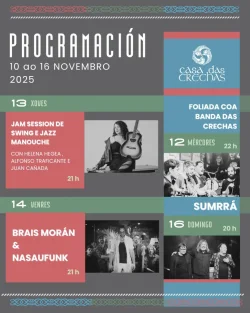 Imaxe para Foliada coa Banda das Crechas