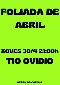 Imaxe para Foliada urbana de abril