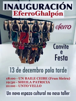 Imaxe para Inauguración Eferro Ghalpón