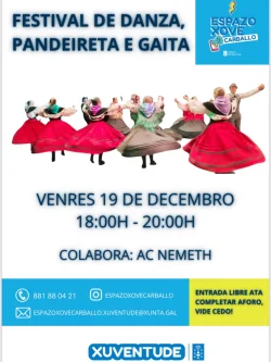 Imaxe para Festival de danza, pandeireta e gaita
