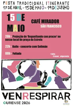 Imaxe para Venrespirar: festa tradicional itinerante