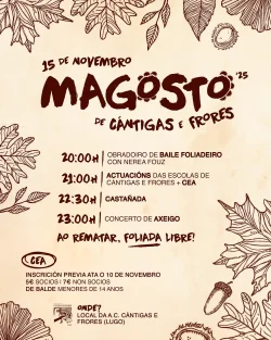 Imaxe para Magosto de Cántigas e Frores