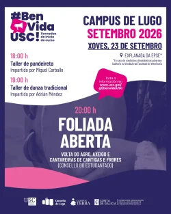 Imaxe para Foliada de benvida da USC no campus de Lugo