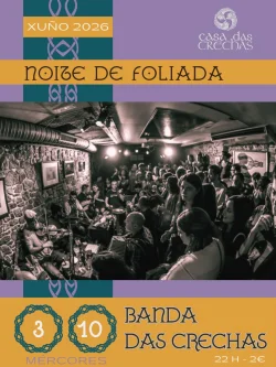 Imaxe para Foliada coa Banda das Crechas
