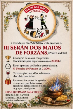 Imaxe para Serán dos maios en Forzáns